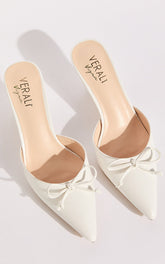 Verali - Zeke Heels in White