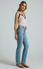 Tatito Top - Lace Detail Cami Top in Cream